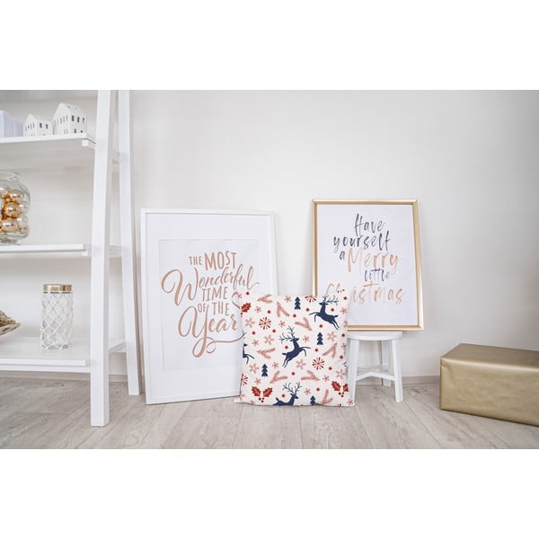 Dekorační polštář s vánočním motivem 45x45 cm Christmas Symbols – Butter Kings-image-2