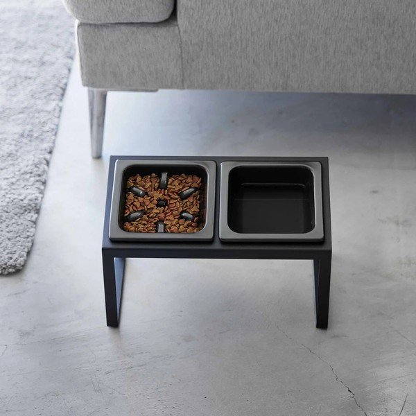 Keramický set misek s podstavcem pro domácího mazlíčka Nooks – YAMAZAKI-image-2