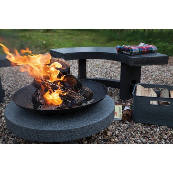 Granitová lavička k ohništi Esschert Design-image-3