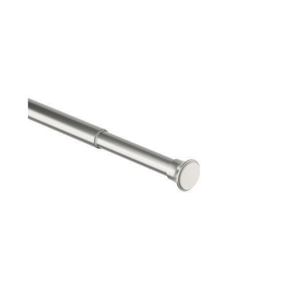 Tyč na sprchový závěs v matně stříbrné barvě 106 - 182 cm Chroma – Umbra