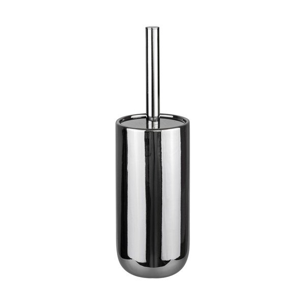 Keramická WC štětka ve stříbrné barvě Lotus – Mette Ditmer Denmark