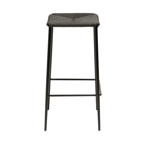 Černá barová stolička (výška sedáku 68 cm) Stiletto – DAN-FORM Denmark-image-4