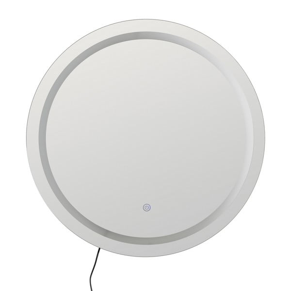 Nástěnné zrcadlo s osvětlením 60x60 cm – Ixia