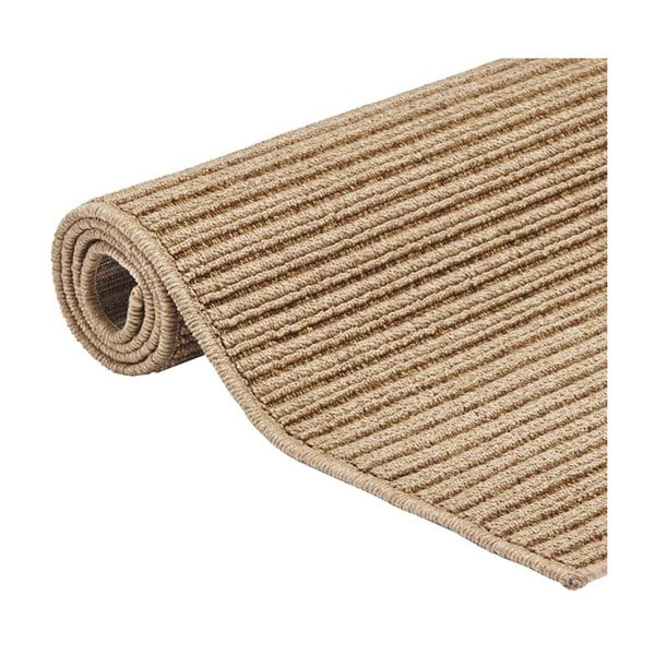 Světle hnědý venkovní koberec Floorita Plain, 133 x 190 cm-image-3