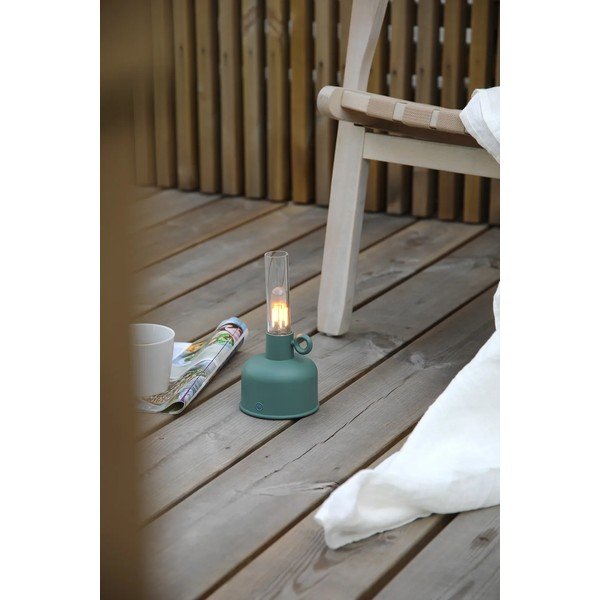 Tmavě zelená LED stolní lampa (výška 22 cm) Astrid – Markslöjd-image-2