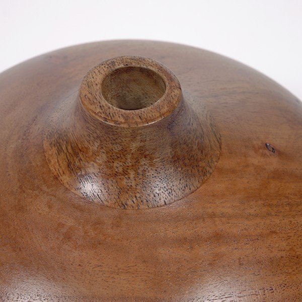 Přírodní váza z akátového dřeva Kave Home Tyara, výška 10 cm-image-2