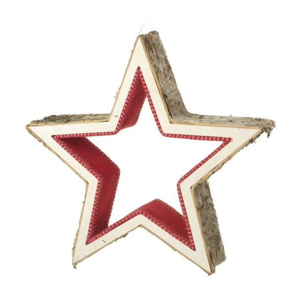 Vánoční dekorace Parlane Star, 29cm 