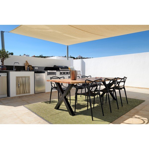 Khaki vnitřní a venkovní koberec 60x85 cm Effi Apple – Pappelina-image-1