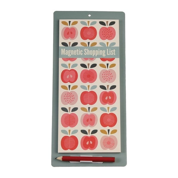 Magnetický blok na nákupní seznam Rex London Vintage Apple
