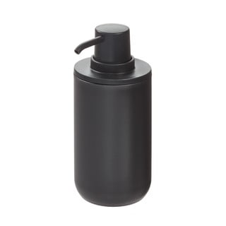 Černý dávkovač na mýdlo iDesign Cade, 335 ml
