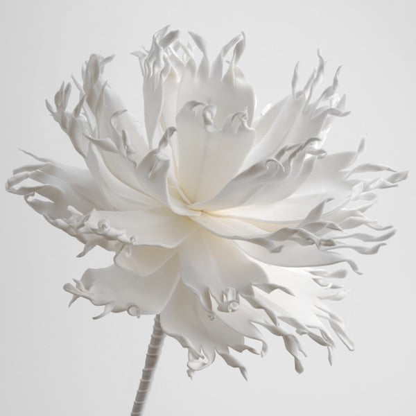 Umělá květina Lambada White