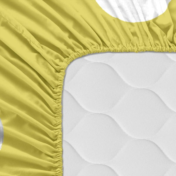 Bavlněné prostěradlo Happy Friday Basic Confetti, 105 x 200 cm-image-1