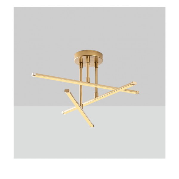 LED stropní svítidlo ve zlaté barvě 26x51 cm Umut – Opviq lights-image-2