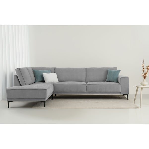Šedá rohová pohovka (levý roh/do L) Copenhagen – Scandic-image-1
