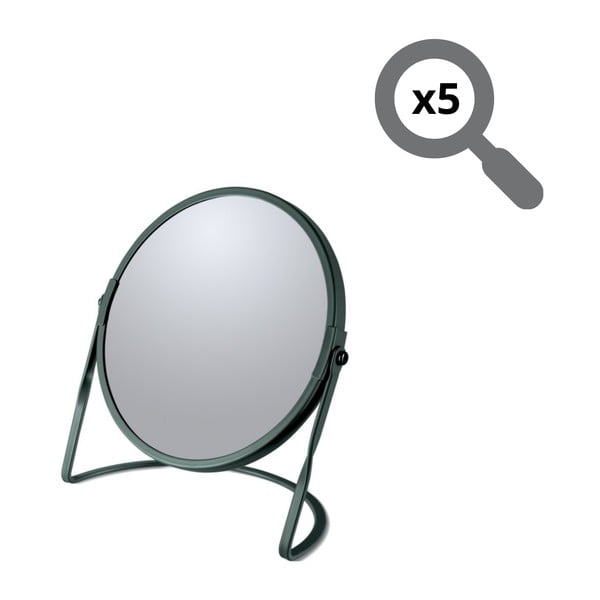 Kosmetické zvětšovací zrcadlo (zvětšení 5x) ø 18 cm Akira – Spirella-image-3