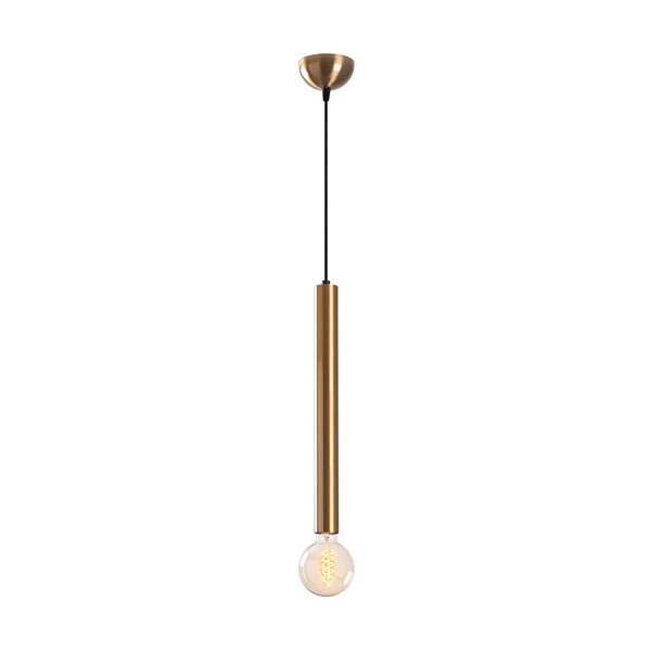 Závěsné svítidlo ve zlaté barvě s kovovým stínidlem ø 4 cm Tempo – Opviq lights-image-2