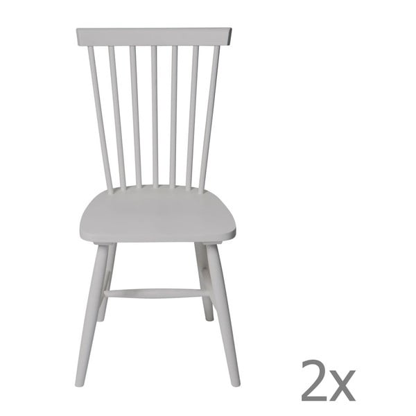 Sada 2 židlí Sena Grey