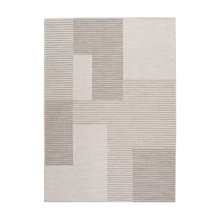 Béžový venkovní koberec Universal Cork Squares, 155 x 230 cm