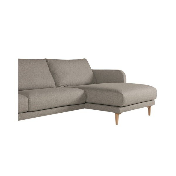 Pohovka Jenny Panno Light Grey s lenoškou na pravé straně-image-2