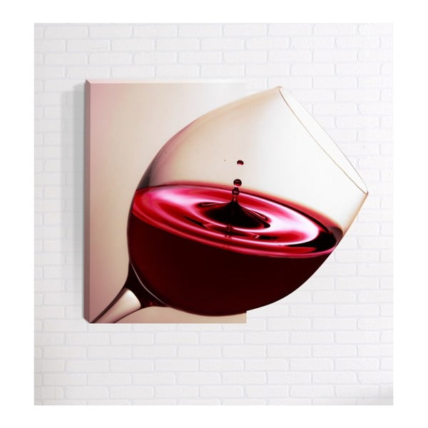Nástěnný 3D obraz Mosticx Víno, 40 x 60 cm