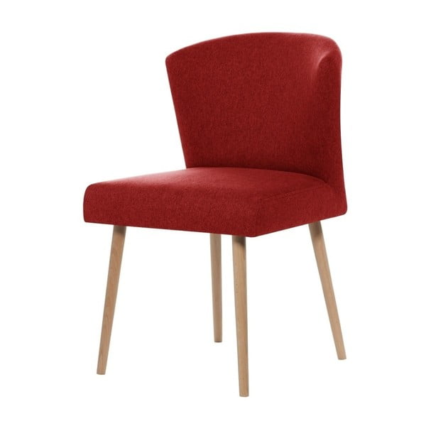 Červená jídelní židle Rodier Richter
