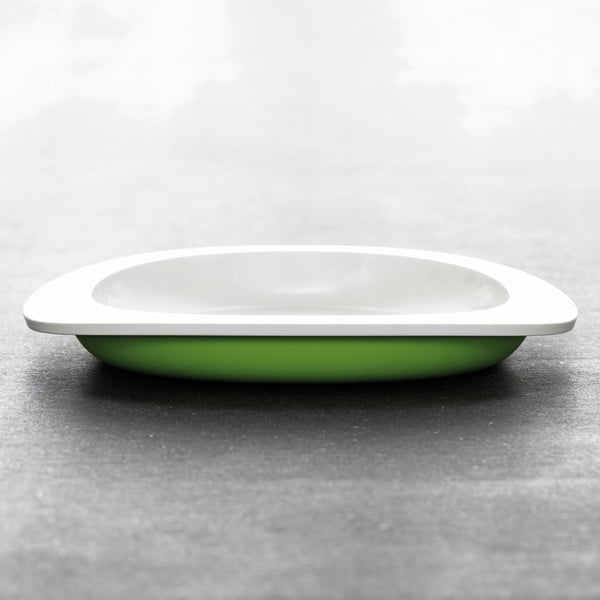 Dětský talíř, zelený