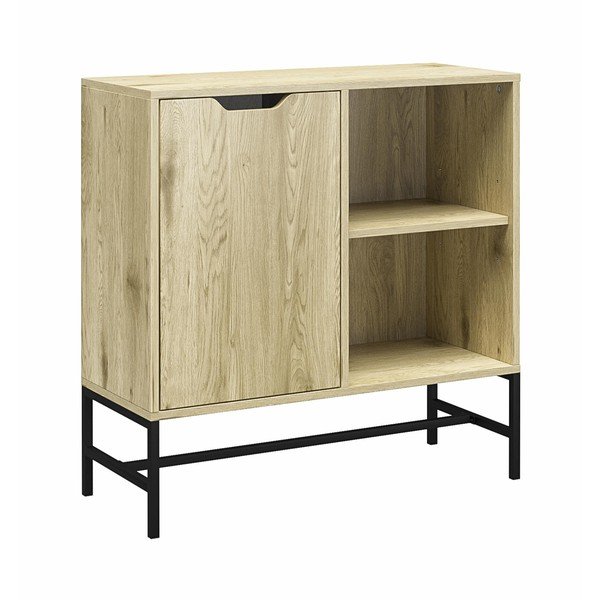 Knihovna v dekoru dubu 76x76 cm Modine - Støraa-image-3