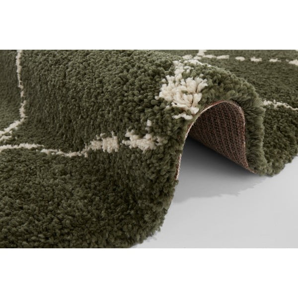 Zelený koberec Mint Rugs Hash, ⌀ 160 cm-image-1