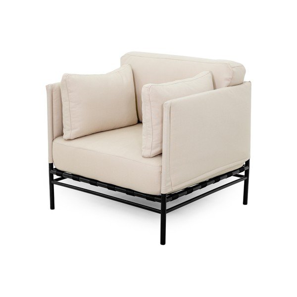 Béžové polstrované zahradní křeslo Dandy – Sit Sit-image-3