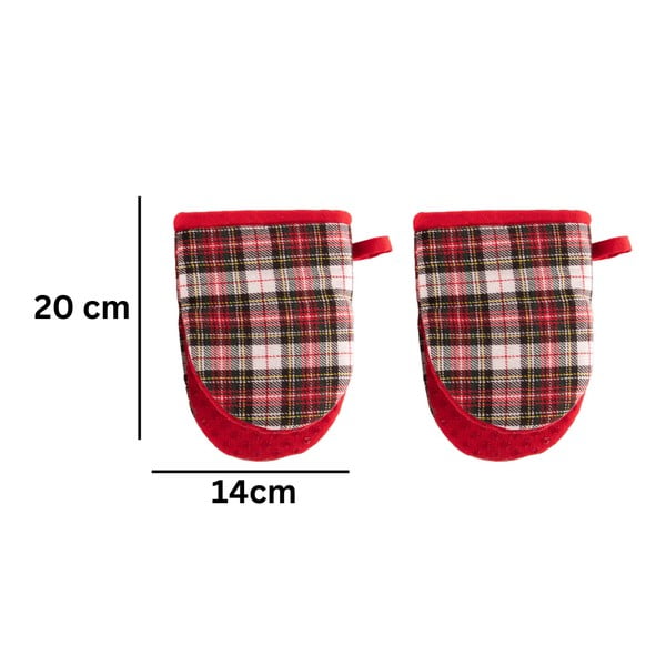 Bavlněné chňapky v sadě 2 ks – Tiseco Home Studio-image-4