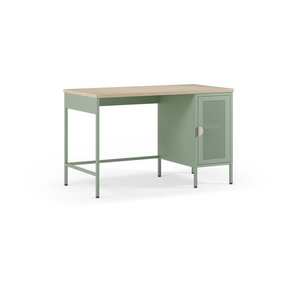 Pracovní stůl s deskou v dubovém dekoru 60x120 cm Sayla – Marckeric