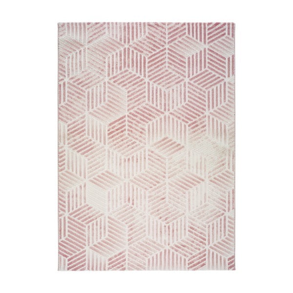Růžový koberec Universal Chance Cassie, 120 x 170 cm