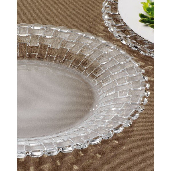 Sada 2 talířů z křišťálového skla Nachtmann Bossa Nova, ⌀ 32 cm-image-1