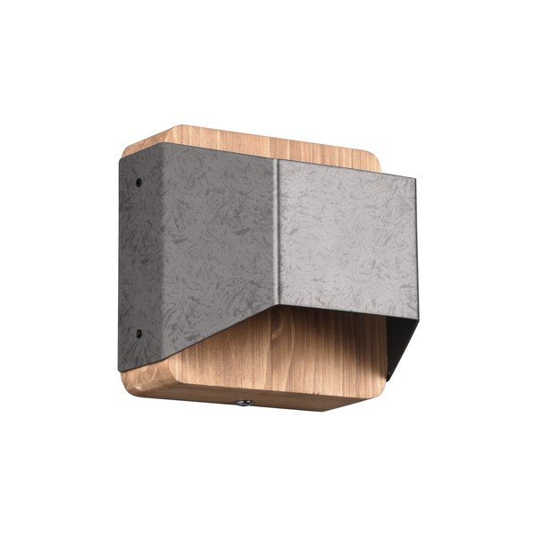 Šedé LED stmívatelné nástěnné svítidlo Arino – Trio-image-2