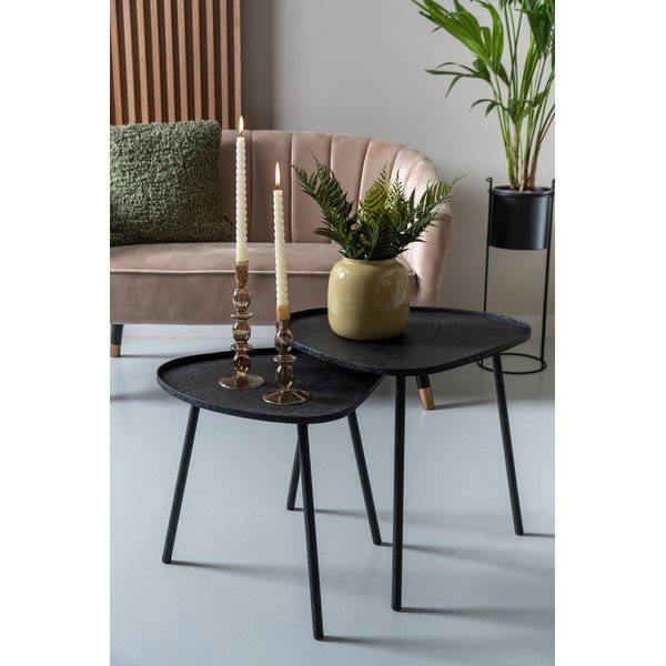 Kovový odkládací stolek ø 44 cm  Boaz  – Leitmotiv-image-1