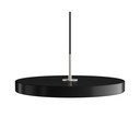 Černé LED stmívatelné závěsné svítidlo s kovovým stínidlem ø 43 cm Asteria Plus Medium – UMAGE
