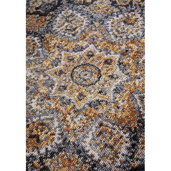 Venkovní koberec v antracitové a zlaté barvě 200x285 cm Martha – Villeroy&Boch-image-4