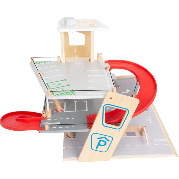 Dětské dřevěné parkoviště s autíčky Legler Car Park-image-3