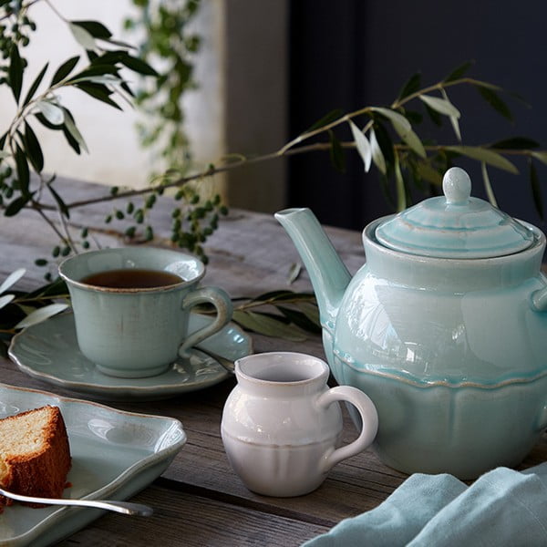 Modro-yrkysová konvice na čaj z kameniny 1,35 l Alentejo – Costa Nova-image-1