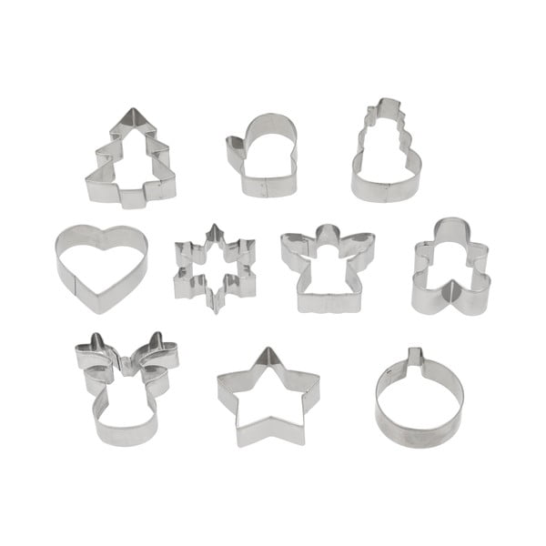 Vykrajovátka s vánočním motivem v sadě 10 ks – Blomsterbergs