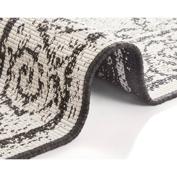 Černo-krémový venkovní koberec NORTHRUGS Cebu, 160 x 230 cm-image-2