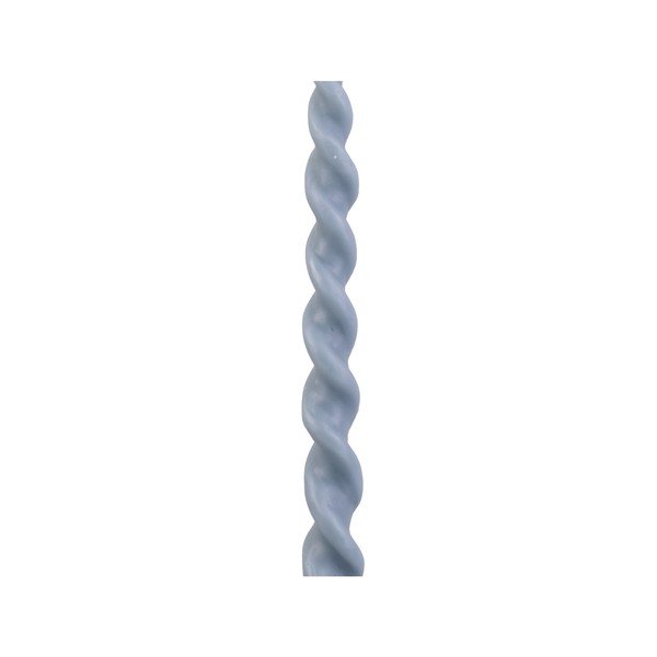 Sada 2 modrých svíček z včelího vosku PT LIVING Spiral-image-2