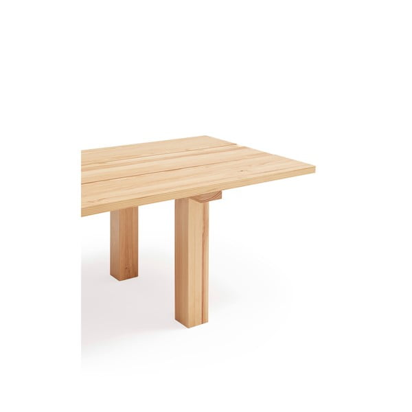 Jídelní stůl s deskou z borovicového dřeva 100x180 cm Banda – Teulat-image-4