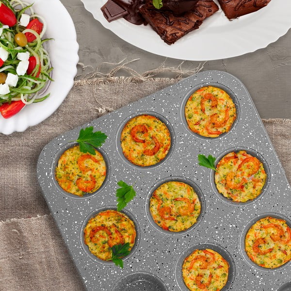 Kovová forma na pečení muffinů 26,5x35 cm Grande – Orion-image-1