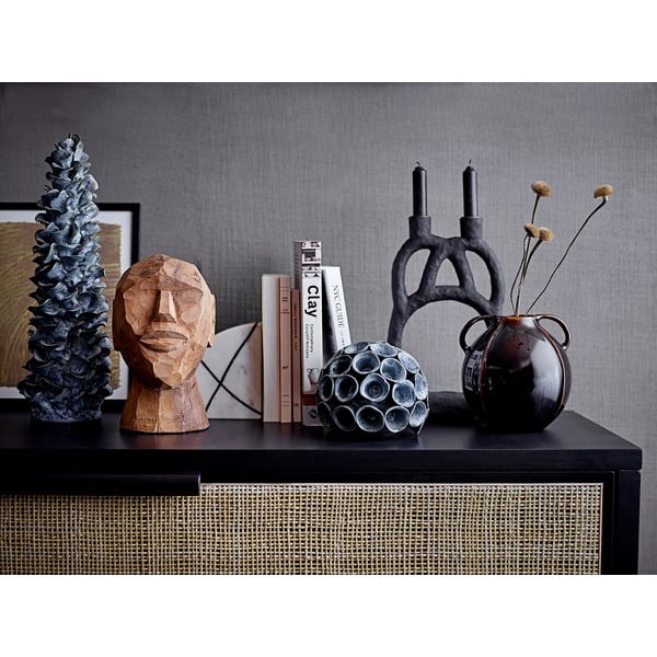 Černý svícen Bloomingville Ramina, výška 29 cm-image-1