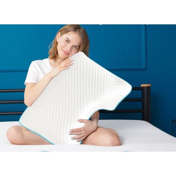 Anatomický polštář s výplní z paměťové pěny 40x58 cm – Mila Home-image-1