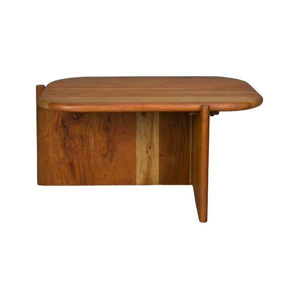 Konferenční stolek z masivu akácie v přírodní barvě 50x75 cm Feller – Dutchbone