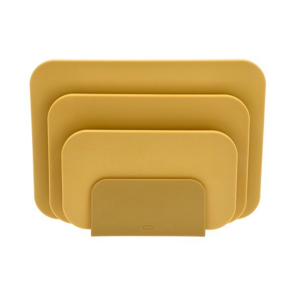 Plastová prkénka v sadě 3 ks se stojánkem 35,5 x 26,5 cm Choptima – Rosti