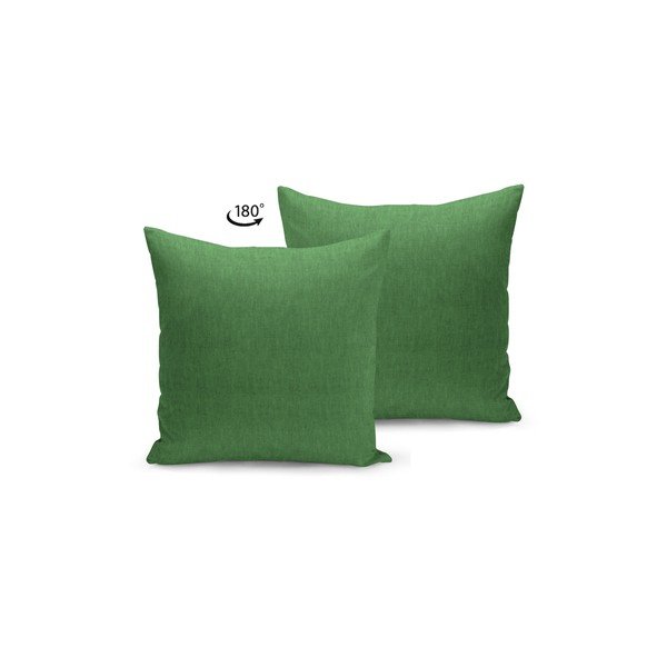 Zelený povlak na polštář Kate Louise Forest, 45 x 45 cm-image-1