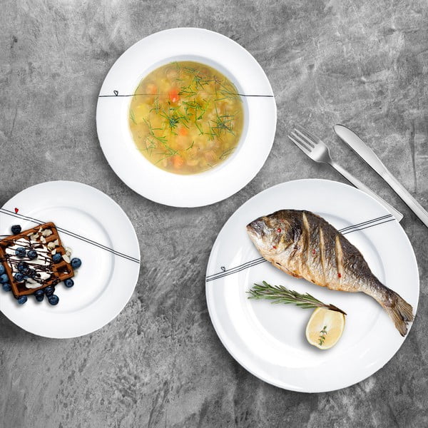 Porcelánová jídelní sada 18 ks – Orion-image-3